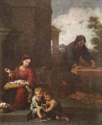 Holy Family with the Infant St John dh